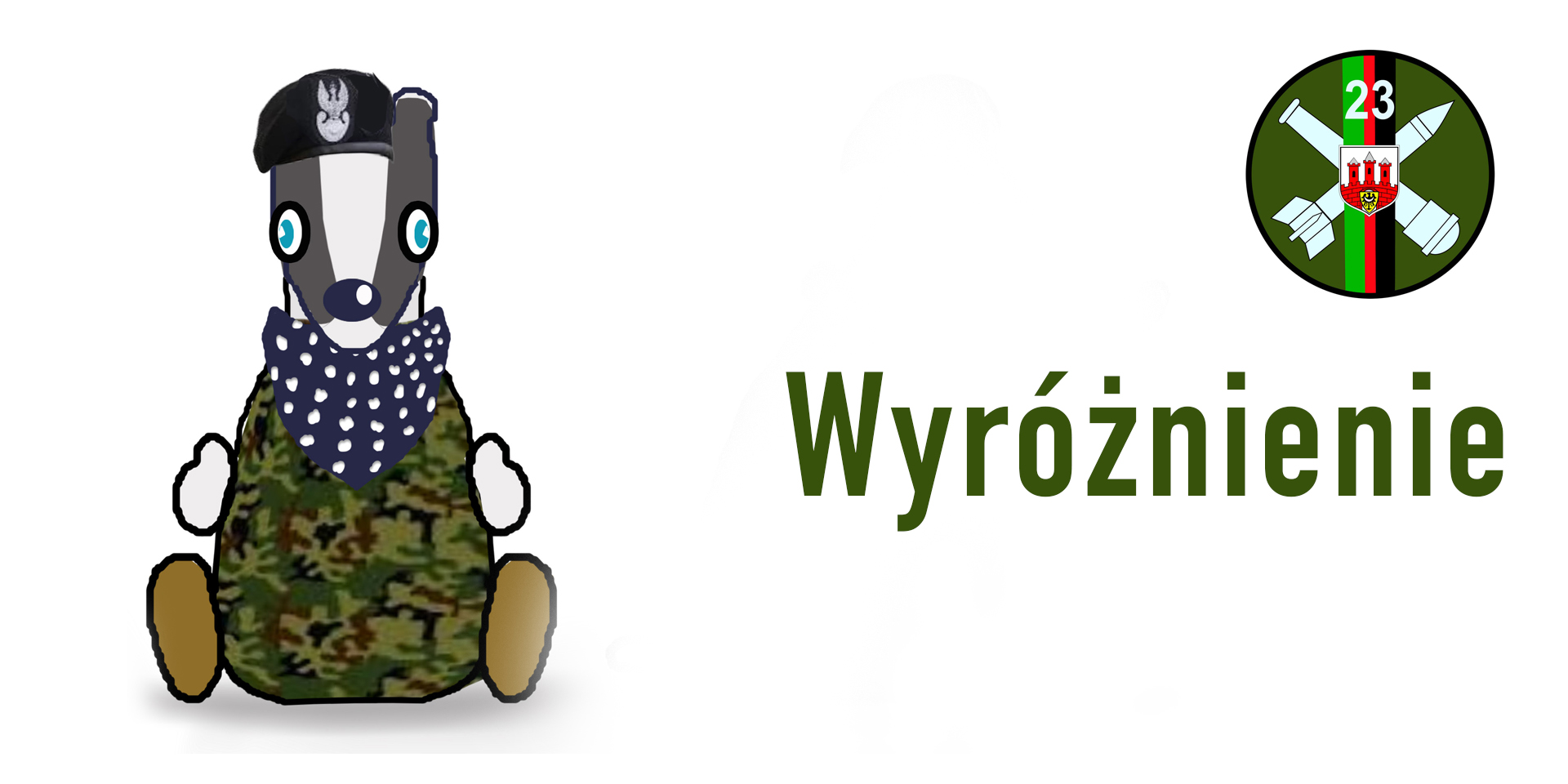 Wyróżnienie maskotka